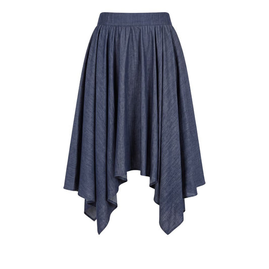 Trussardi Jeans Jupe en Jean Bleue pour Femme
