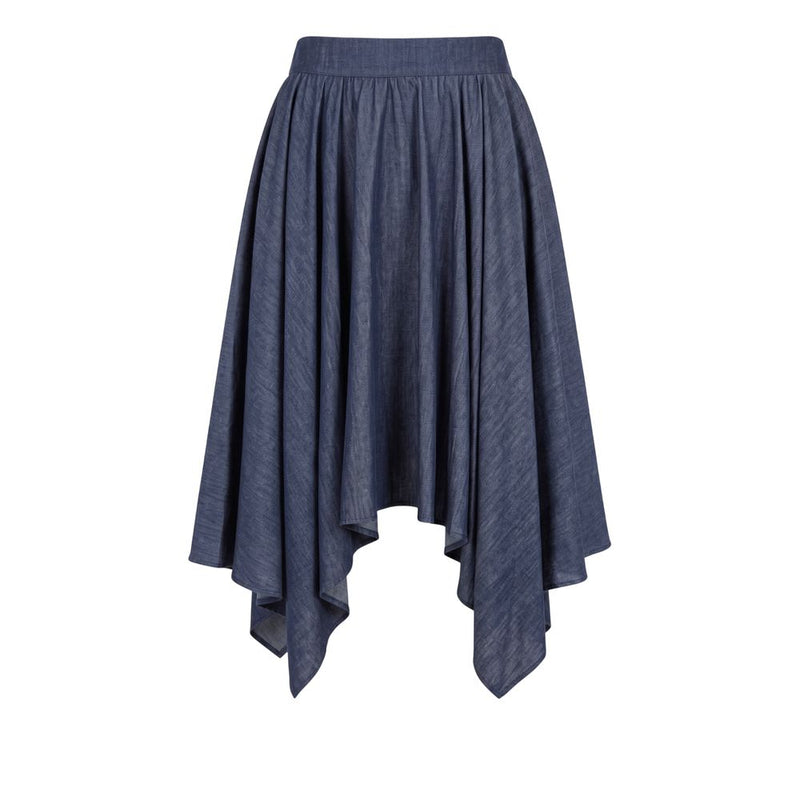 Trussardi Jeans Jupe en Jean Bleue pour Femme