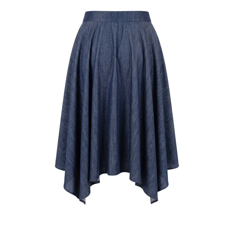 Trussardi Jeans Jupe en Jean Bleue pour Femme