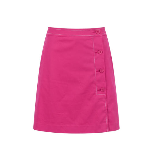 Trussardi Jeans Jupe en coton rose pour femme