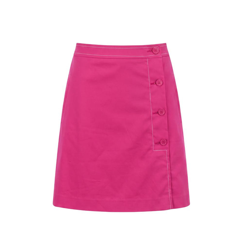 Trussardi Jeans Jupe en coton rose pour femme