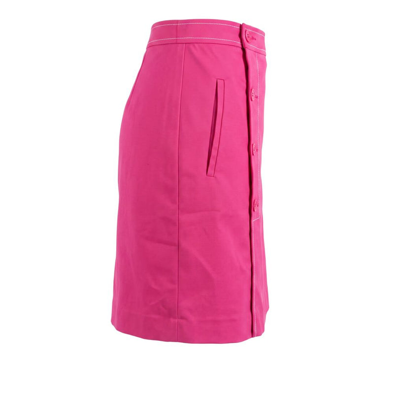 Trussardi Jeans Jupe en coton rose pour femme