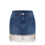 Jupe en jean bleue Trussardi Jeans pour femme