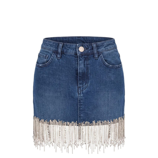 Jupe en jean bleue Trussardi Jeans pour femme