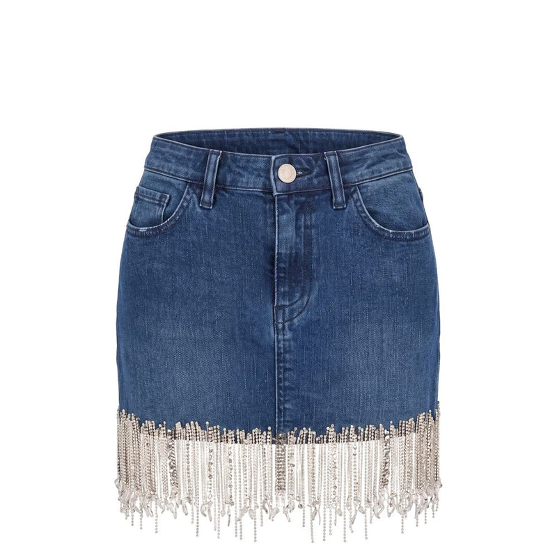 Jupe en jean bleue Trussardi Jeans pour femme