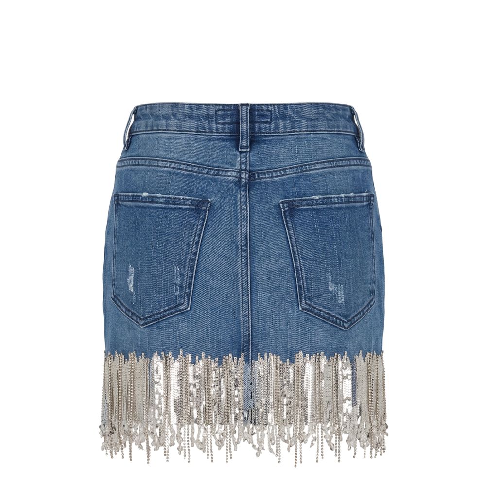 Jupe en jean bleue Trussardi Jeans pour femme