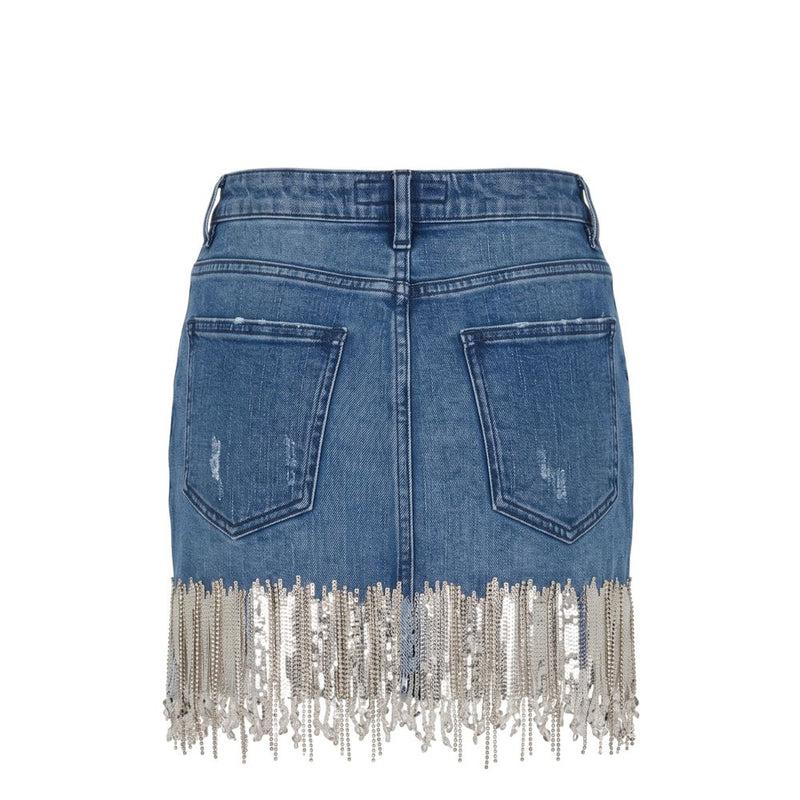 Jupe en jean bleue Trussardi Jeans pour femme