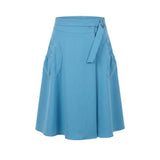Jupe femme Trussardi Jeans en polyester bleu