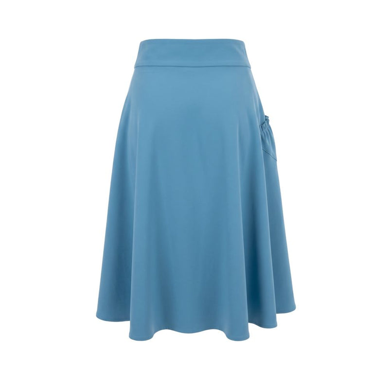 Jupe femme Trussardi Jeans en polyester bleu