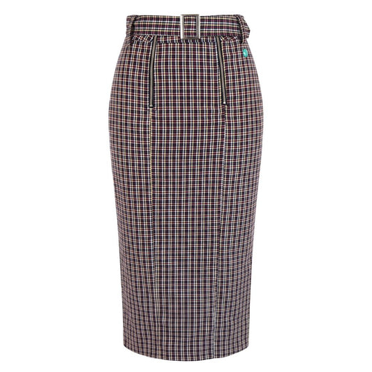 Jupe Femme Trussardi Jeans en Coton Noir