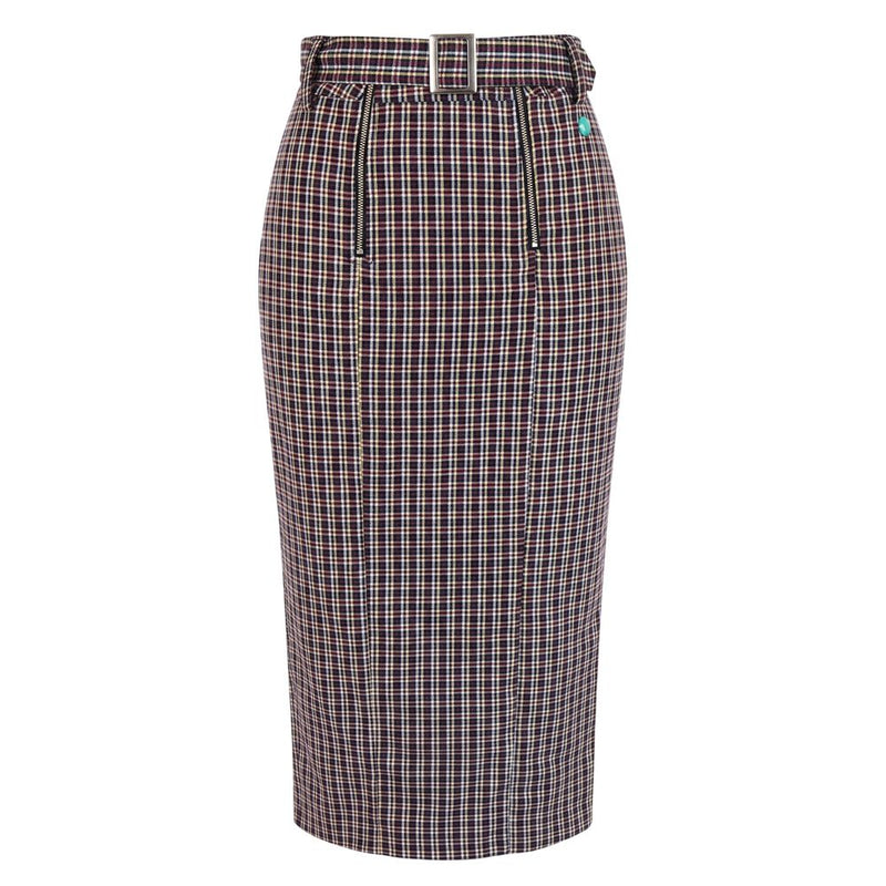 Jupe Femme Trussardi Jeans en Coton Noir