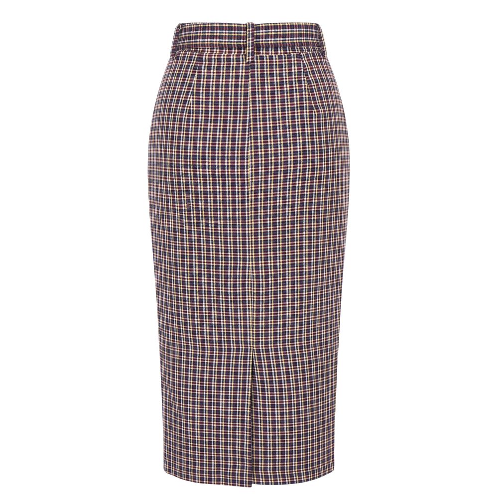 Jupe Femme Trussardi Jeans en Coton Noir