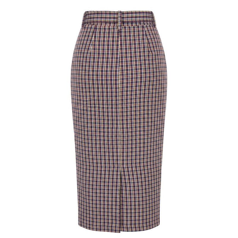 Jupe Femme Trussardi Jeans en Coton Noir