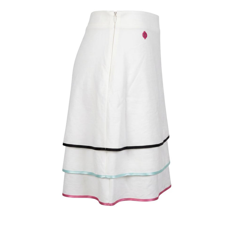 Jupe Trussardi Jeans Blanche en Viscose pour Femme