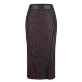 Trussardi Black Wool Women Skirt