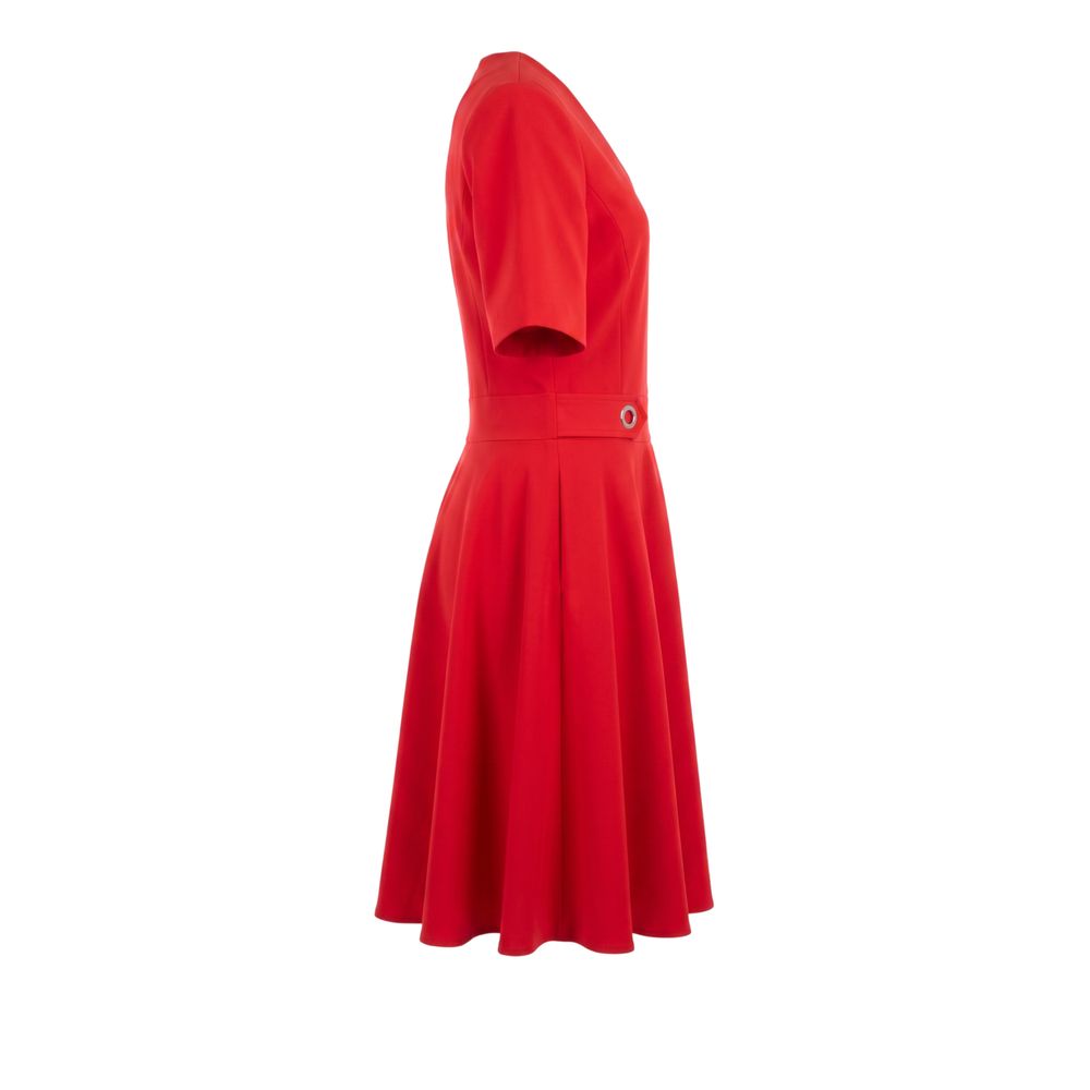 Robe Femme Trussardi Jeans Rouge Polyestere