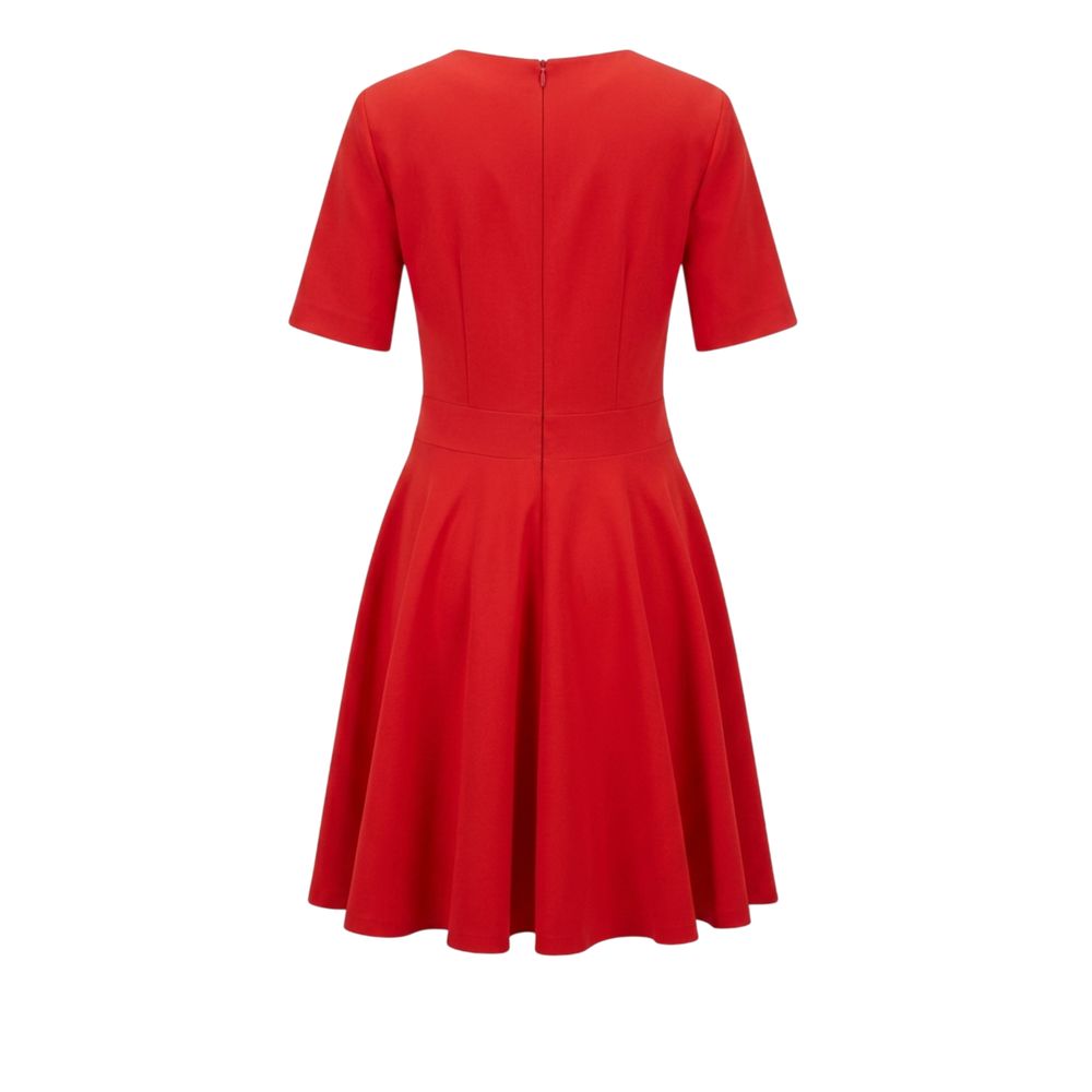 Robe Femme Trussardi Jeans Rouge Polyestere