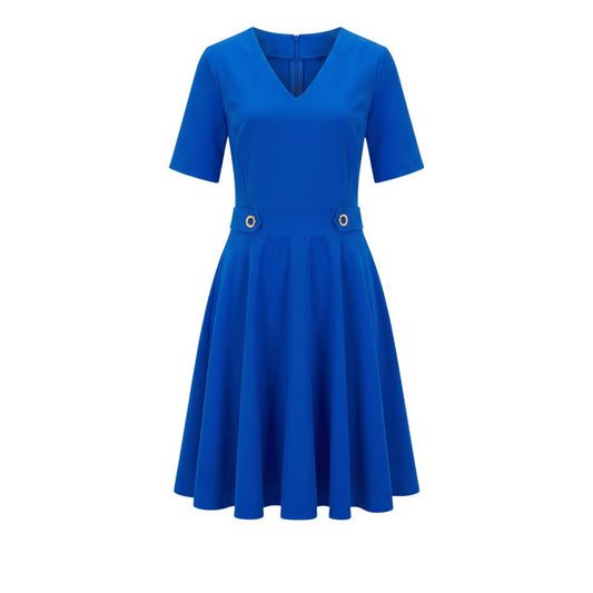 Robe Femme Trussardi Jeans Bleue en Polyester