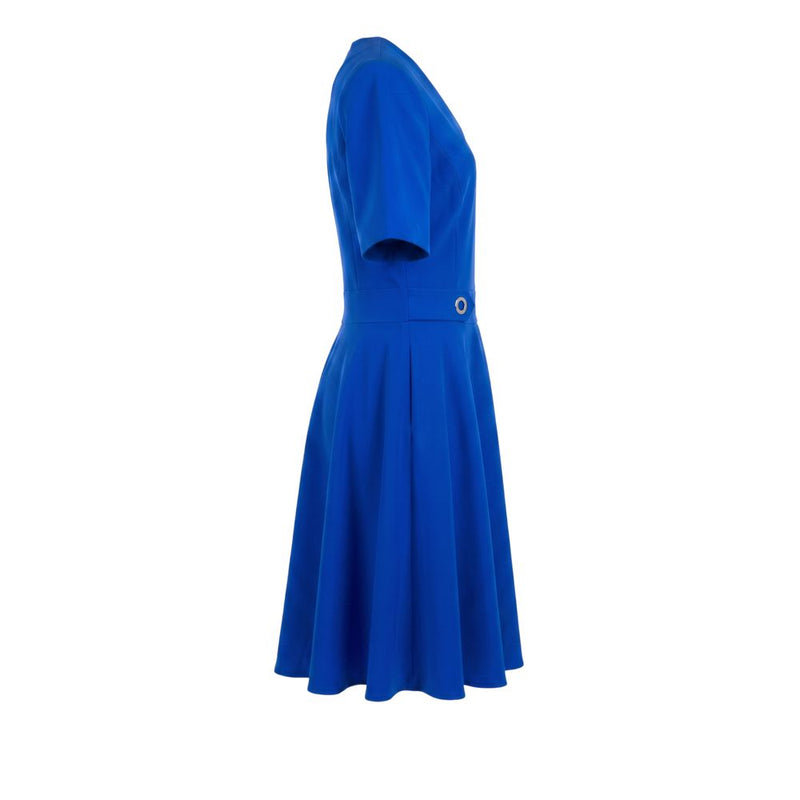 Robe Femme Trussardi Jeans Bleue en Polyester