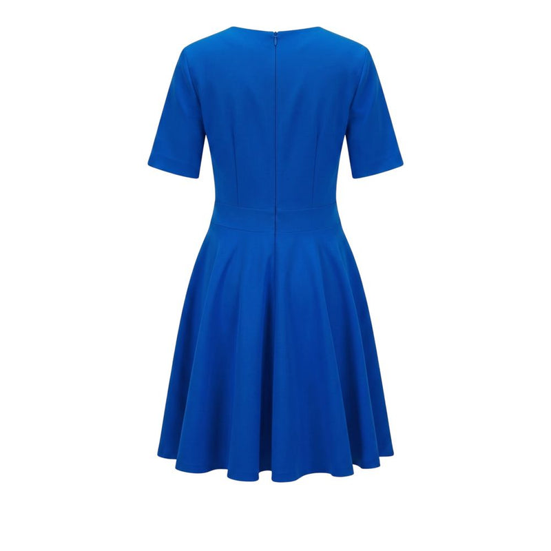 Robe Femme Trussardi Jeans Bleue en Polyester