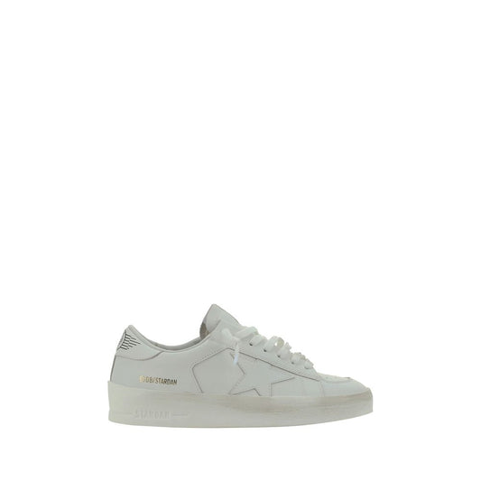 Baskets Golden Goose en chèvre blanc