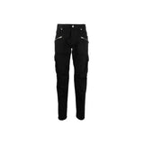 Pantalon cargo noir en coton Balmain