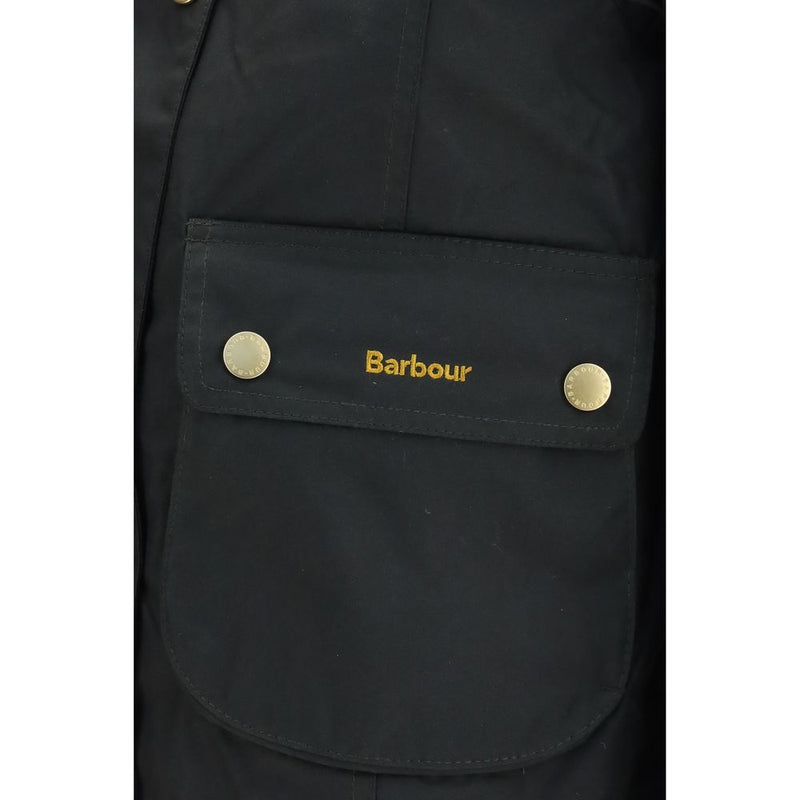 Blouson Barbour bicolore en coton