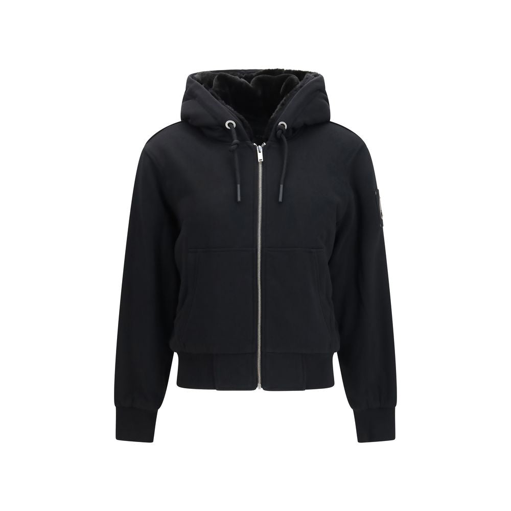 Sweat-shirt Moose Knuckles en coton noir