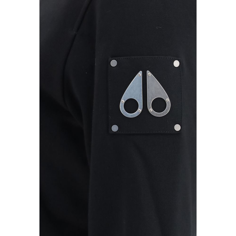 Sweat-shirt Moose Knuckles en coton noir