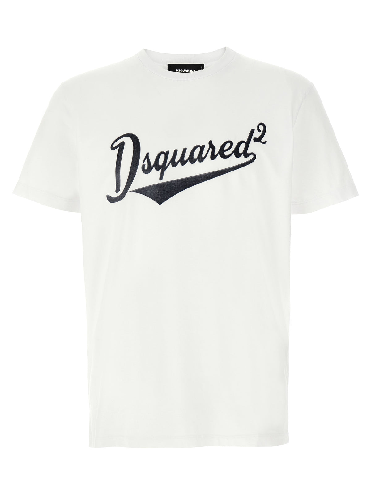 T-shirt en coton blanc Dsquared²