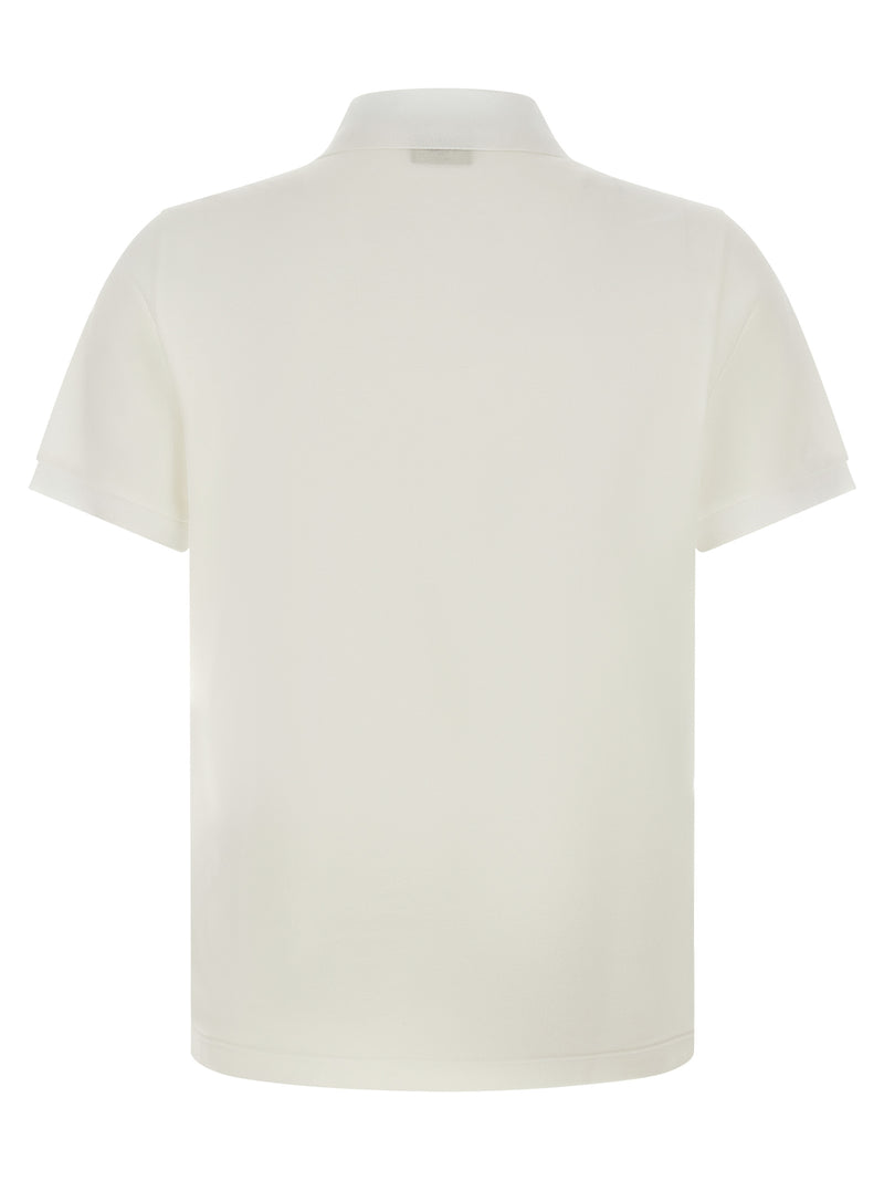 Polo Fendi en coton blanc