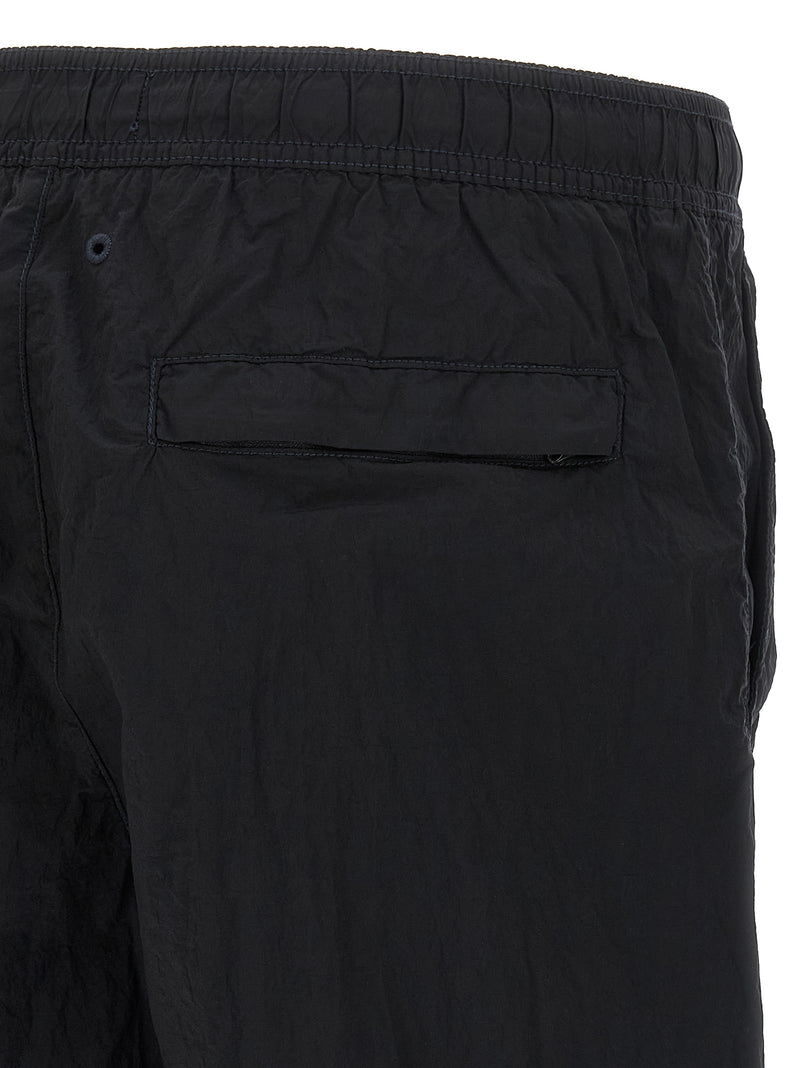 Short de Bain Stone Island en Polyamide Bleu