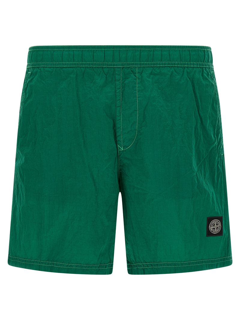 Short de bain Stone Island Bicolore en Polyamide