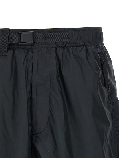 Stone Island Blue Polyamide Bermuda Shorts