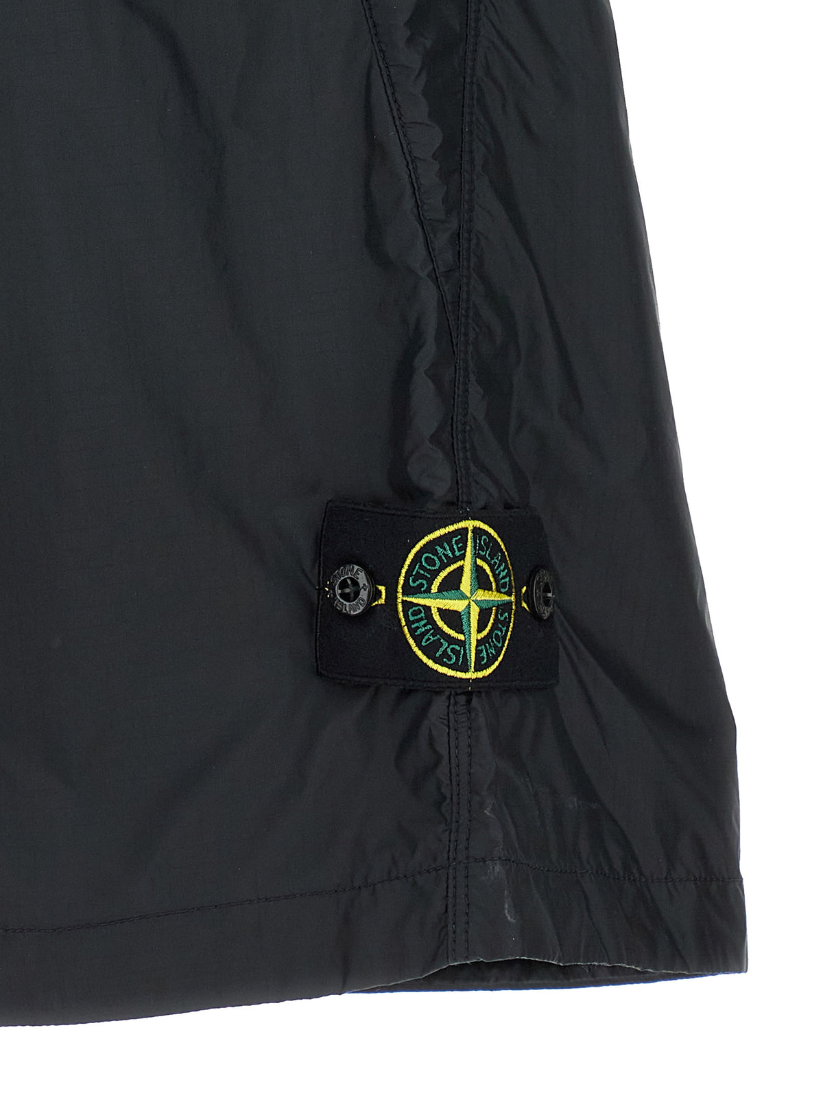 Shorts Bermudas Stone Island en Polyamide Bleu