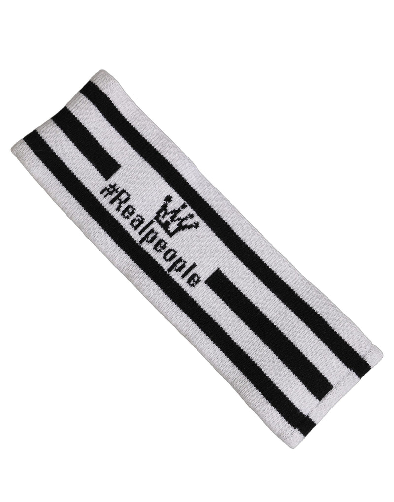 Dolce & Gabbana White Wool Knit #DGmillennials Head Band One Size Hat