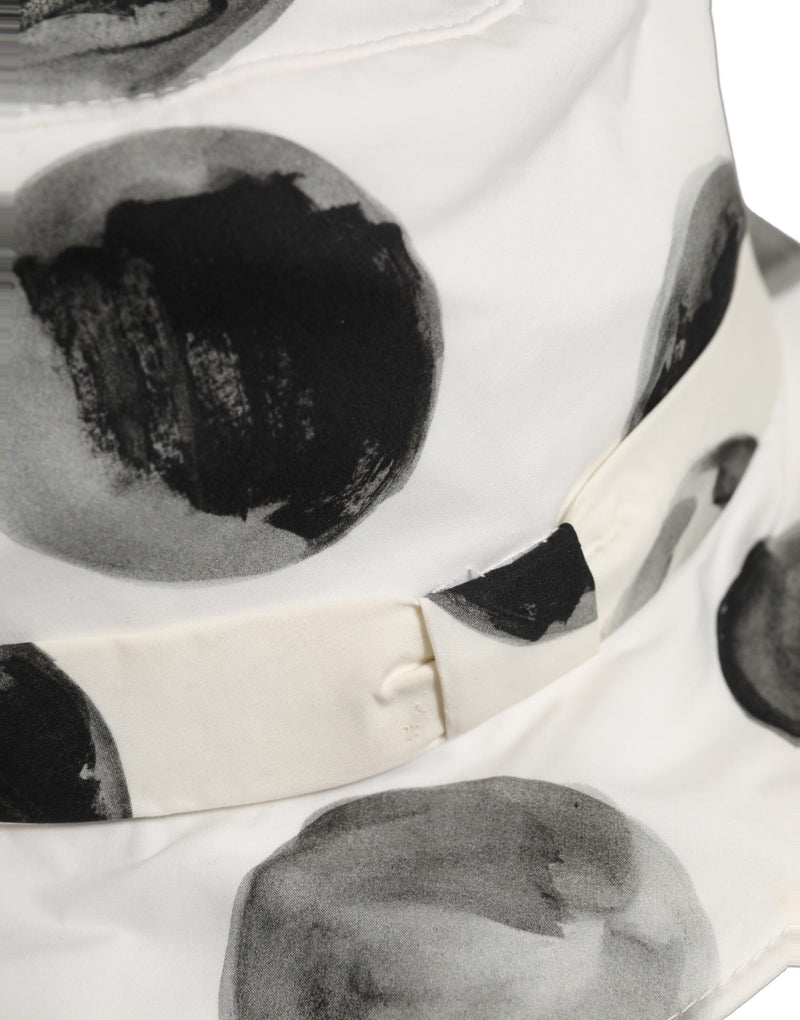 Bob Dolce &amp; Gabbana en coton blanc à gros pois
