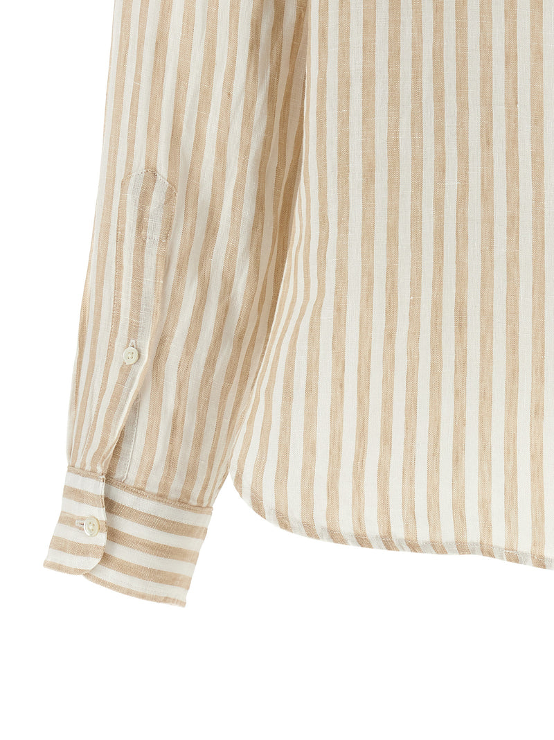 Chemisier en lin beige Polo Ralph Lauren
