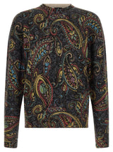 Etro Multicolor Wool Cardigan