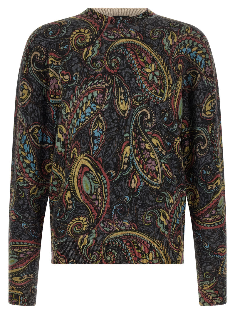 Gilet en laine multicolore Etro