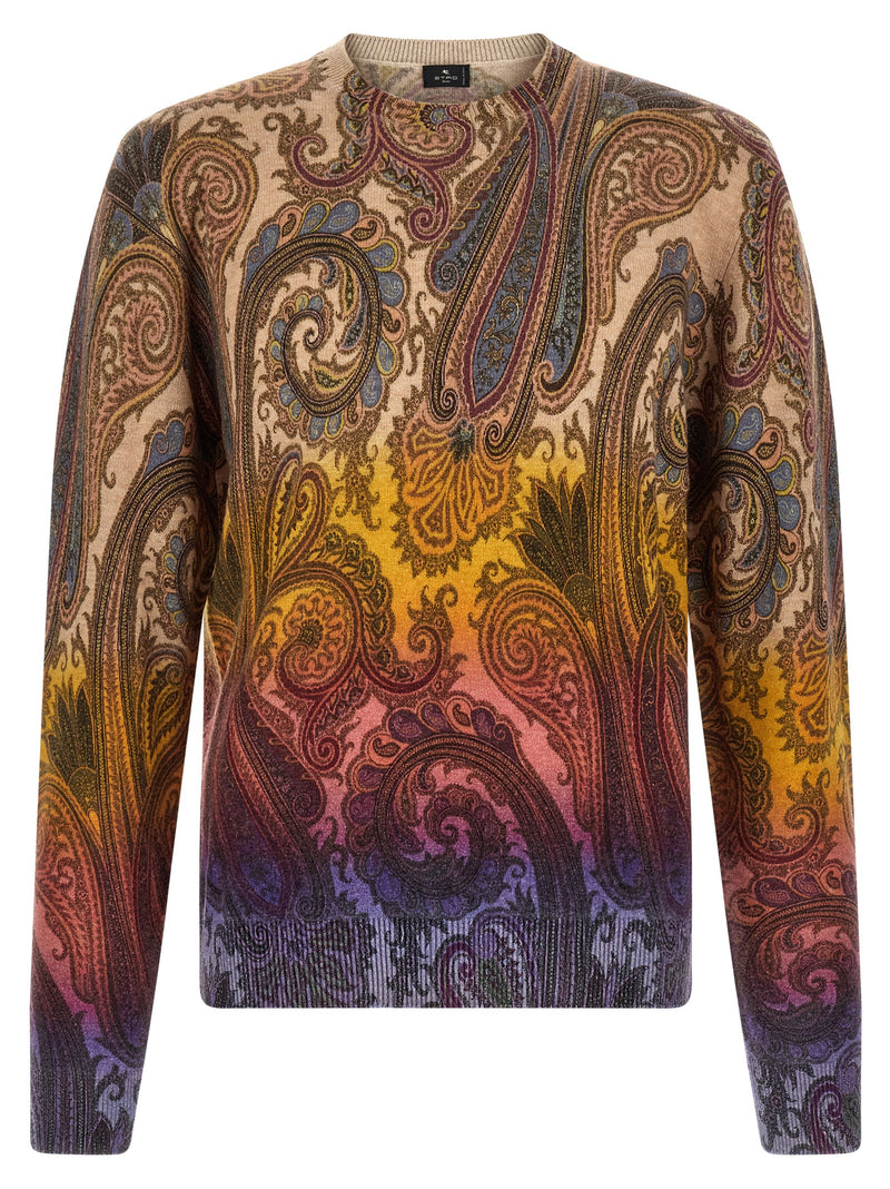 Gilet en laine multicolore Etro