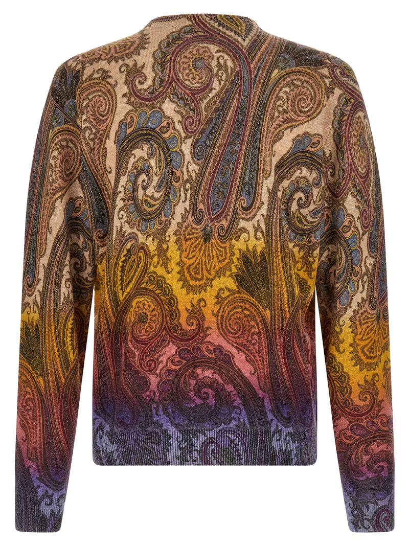 Gilet en laine multicolore Etro