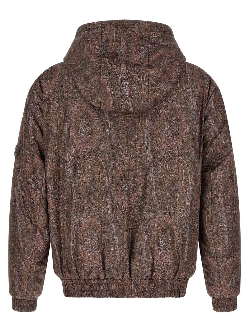 Bomber en polyester marron Etro