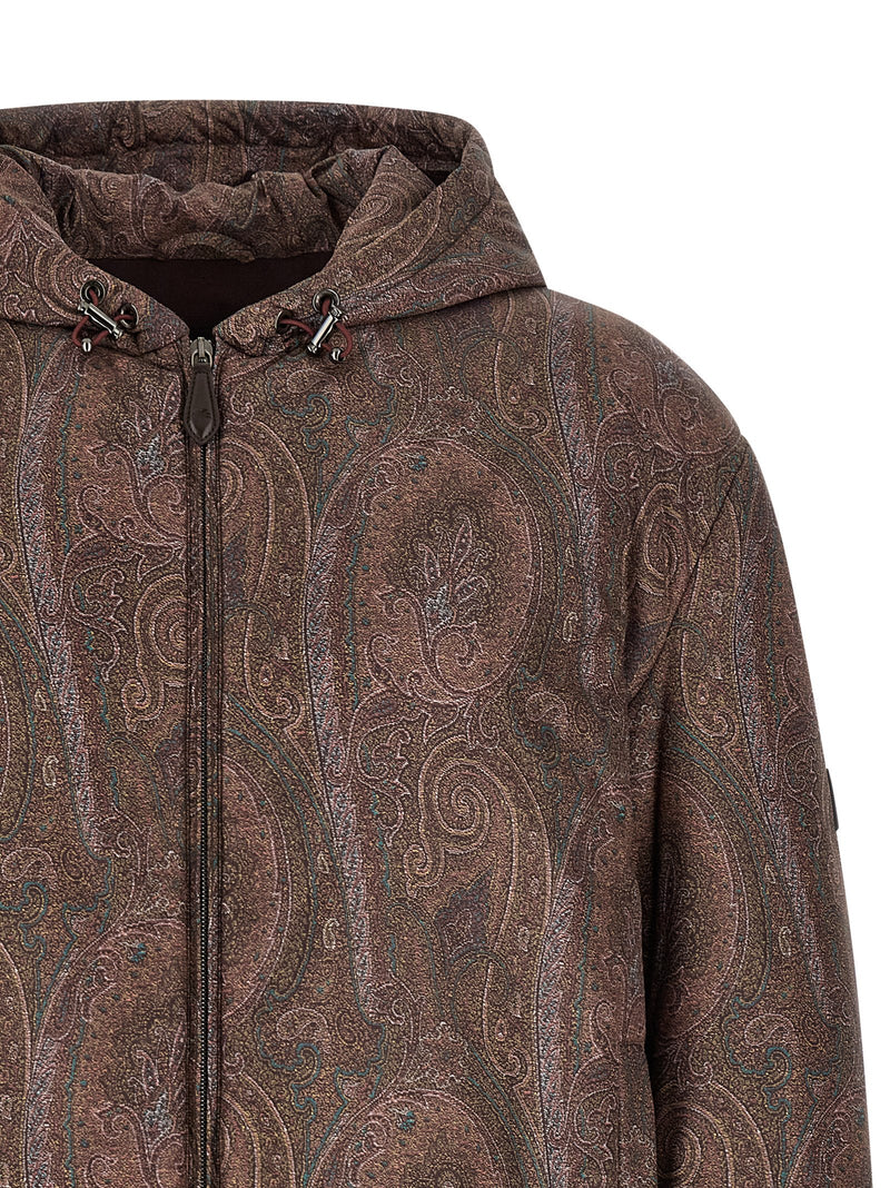 Bomber en polyester marron Etro