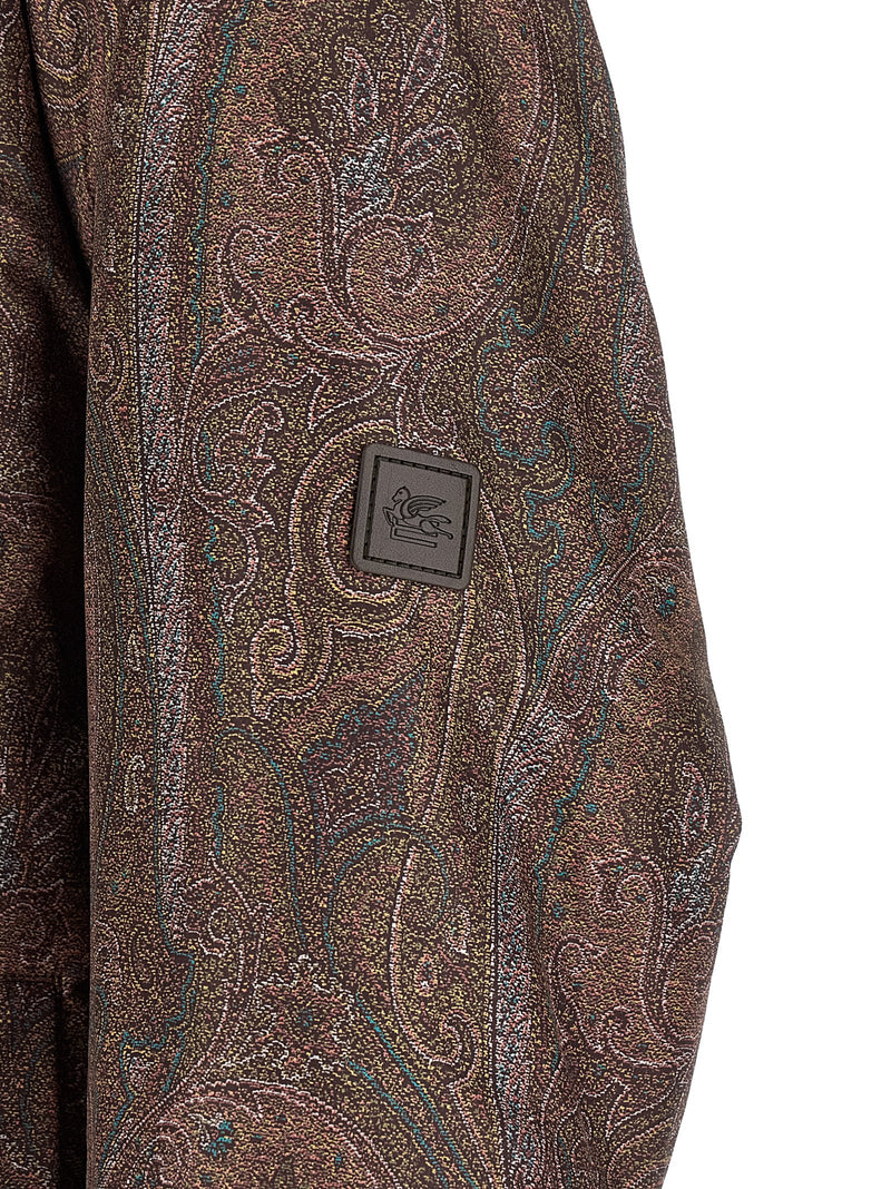 Bomber en polyester marron Etro