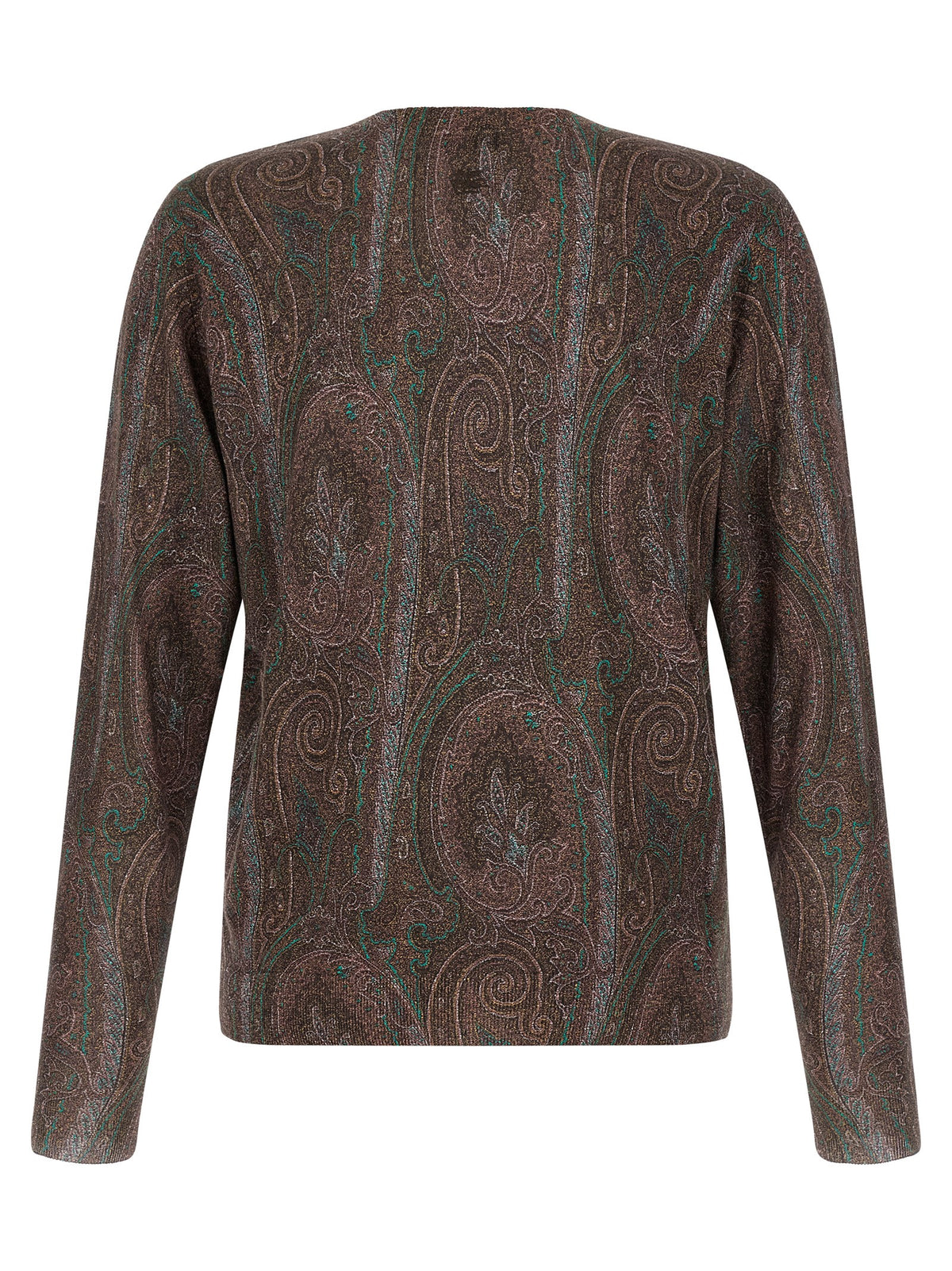 Cardigan en soie Etro Bordeaux