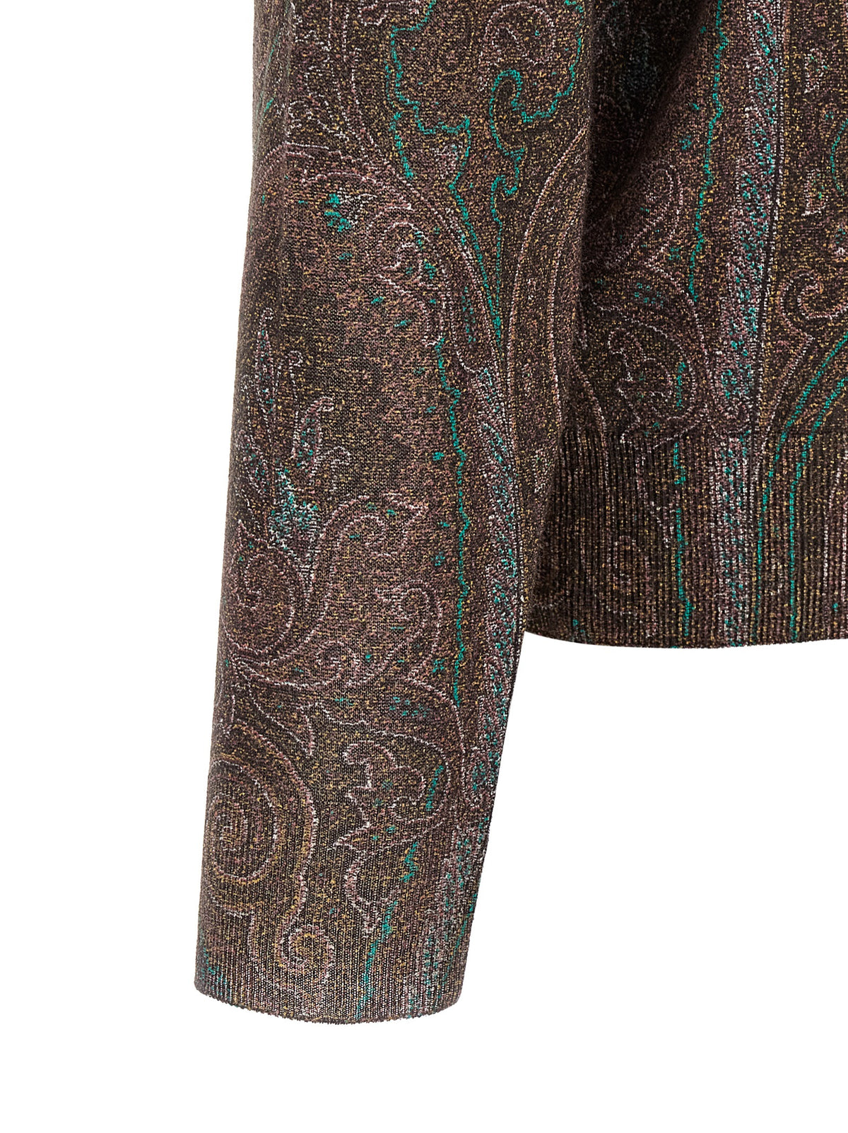 Cardigan en soie Etro Bordeaux