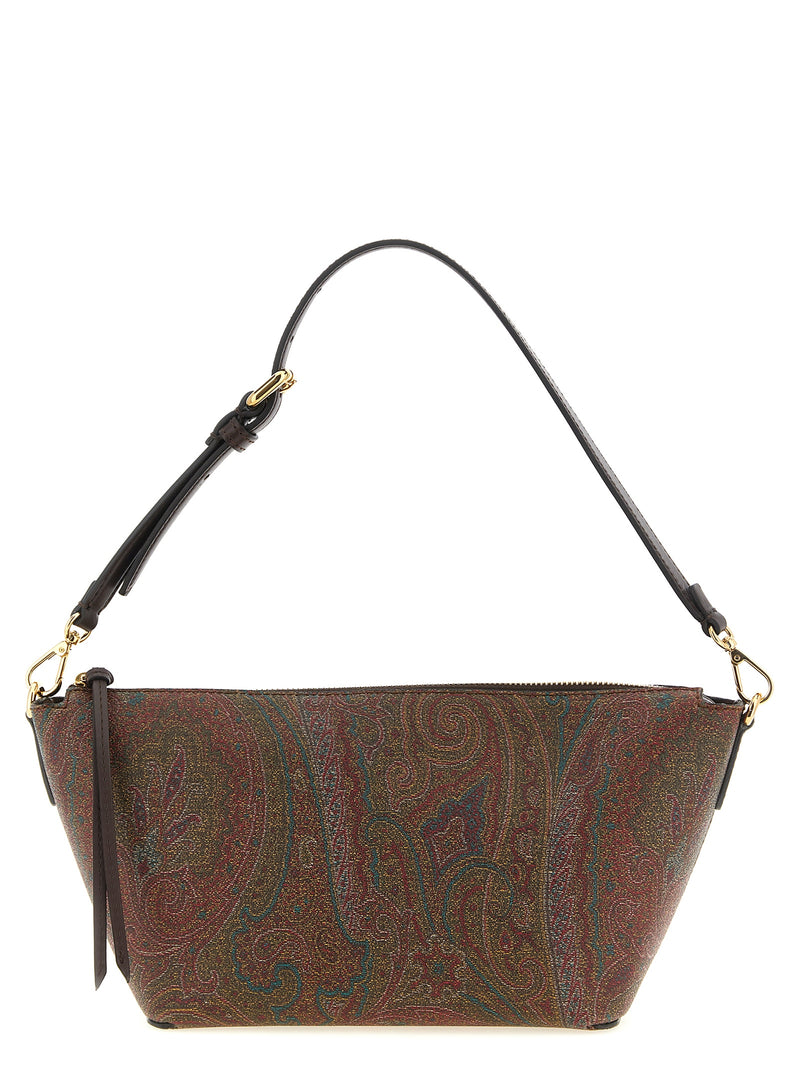 Sac bandoulière Etro en coton marron