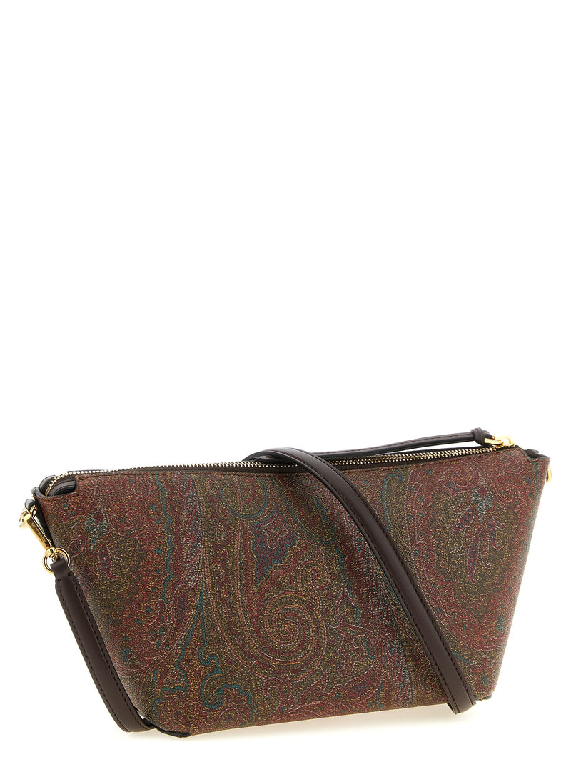 Sac bandoulière Etro en coton marron