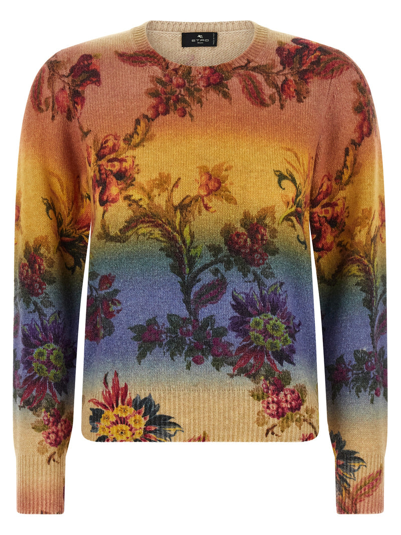 Gilet en laine multicolore Etro